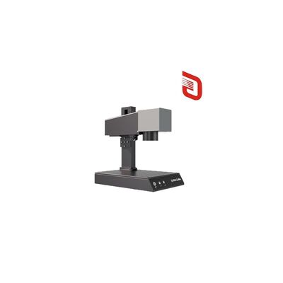 Máquina de gravação a laser DAJA M1pro de marcação de fibra óptica de precisão para placa de identificação de metal