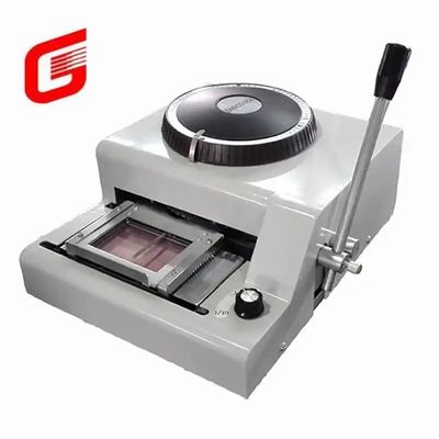 Máquinas de impressão de cartão inteligente de plástico para negócios Máquina de gravura para cartão de PVC