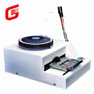 Distância máxima de digitação 102x86 mm Máquina manual de gravura em placa de aço inoxidável para etiqueta de cão
