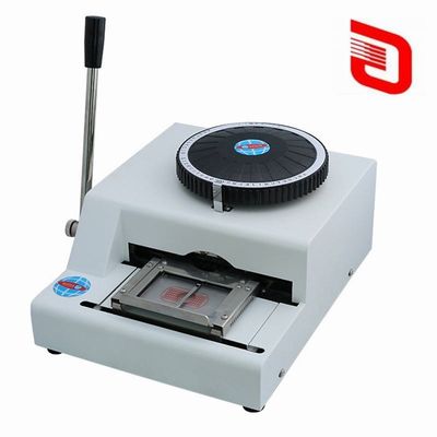 Distância máxima de digitação 102x86 mm Máquina manual de gravura em placa de aço inoxidável para etiqueta de cão