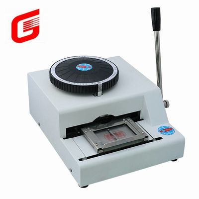 Distância máxima de digitação 102x86 mm Máquina manual de gravura em placa de aço inoxidável para etiqueta de cão