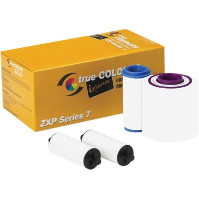 NO Mofo Privado Zebra YMCKO fita 800077-742 para ZXP série 7 impressora de cartões 750 imagens