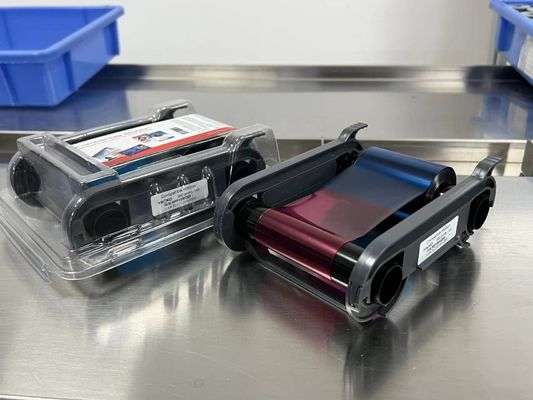 Evolis R5F008SAA YMCKO Faixa para Primacy Zenius Impressora de cartões 1 velocidade de impressão a cores 30 dias