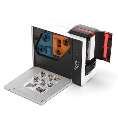 Impressora Evolis Agilia Simplex de 600 dpi rápida para impressão de identificação do governo e cartões de visita