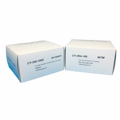 Faixa YMCK e CY-3RA-100 Retransfer Film A escolha perfeita para a impressora CY-340-100D