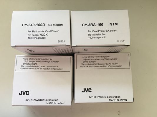Faixa YMCK e CY-3RA-100 Retransfer Film A escolha perfeita para a impressora CY-340-100D