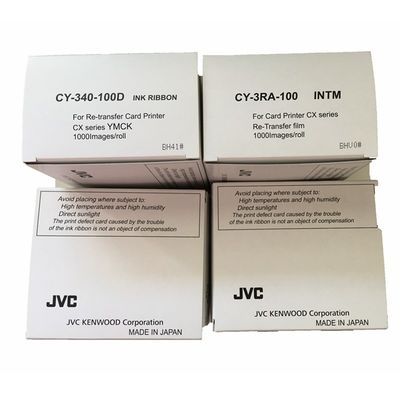 Faixa YMCK e CY-3RA-100 Retransfer Film A escolha perfeita para a impressora CY-340-100D