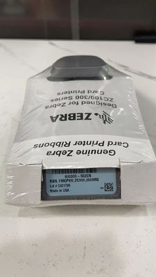 Zebra 800300-562 CN Fios anti-falsificação de prata perolada para impressora ZC300/ZC100
