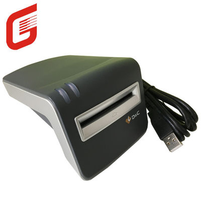 Leitor de cartão de IC de contato D C T6-U-I fácil de usar com peso de 350 g e cabo USB de 1,5 M