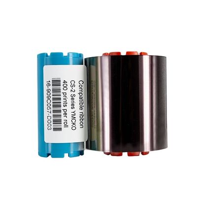 Impressões compatíveis com a YMCKOK Color Ribbon 330 para embalagens de cartões HITI CS200e CS220e CS290e