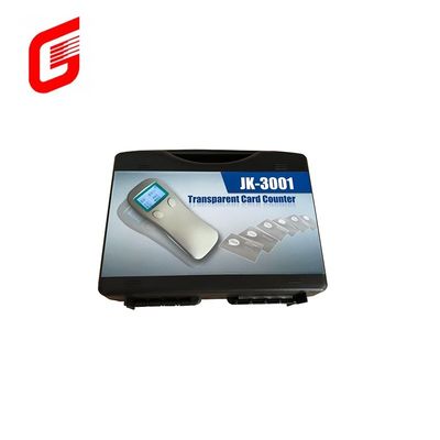 Cartão de suporte SD TF Leitor de cartão de memória JK-3001 Contador automático de cartão transparente portátil
