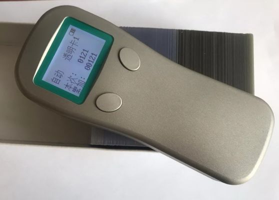 Conto de cartões transparentes automáticos portáteis JK-3001 com material ABS