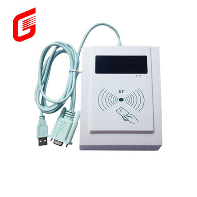Antenna incorporada Fabricação pré-pago RF sem contacto Multifunção Smart Card Reader Branco