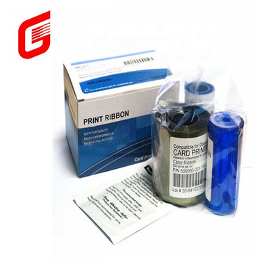 Largura 9mm 500 imagens Datacard CD800 YMCKO Faixa de cor 535000-003 para impressora de cartões