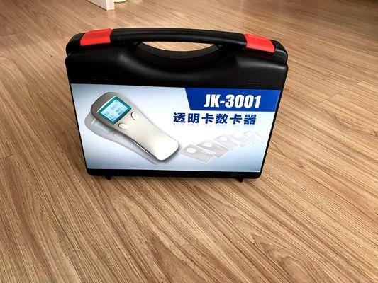 JK-3001 Contador automático de cartões transparentes portáteis para até 0,4 mm de espessura do cartão