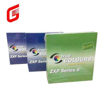 Película de transferência de fita de cor YMCK para Zebra ZXP série 8 ZXP 9 impressora de cartões 1250 imagens