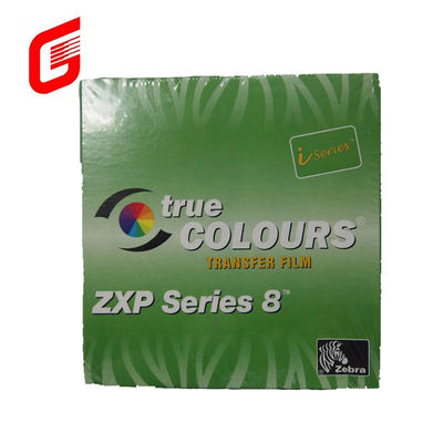 Película de transferência de fita de cor YMCK para Zebra ZXP série 8 ZXP 9 impressora de cartões 1250 imagens
