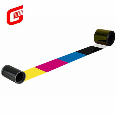 Faixa de cores DIC10201 de longa duração YMCKOP para impressora de cartões DCP 240/340