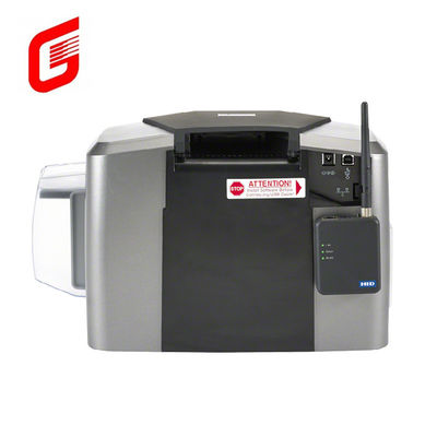 Fargo DTC1250e Impressora de cartão de identificação de lado único e duplo Tamanho de papel máximo CR80 Interface USB
