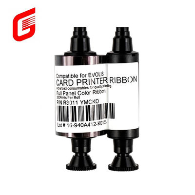 Evolis Pebble 4 Original Printer Ribbon R3011 YMCKO 200 impressões para resultados consistentes
