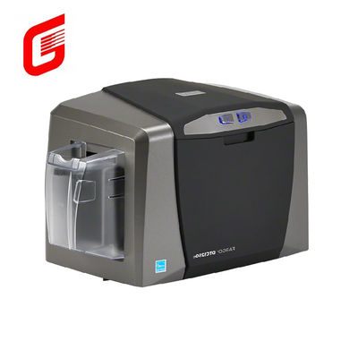 Fargo DTC1250e Direct to Card Printer com Smart ID IC Encoder Single e Double Side