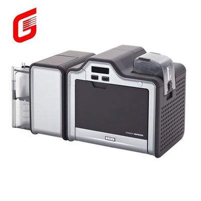 Fargo HDP5000 Dual Side High Definition Thermal PVC Smart Business Impressora de cartão de identificação IC
