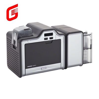 Fargo HDP5000 Dual Side High Definition Thermal PVC Smart Business Impressora de cartão de identificação IC