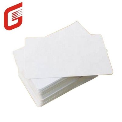Impressora de cartão CR80 de plástico em branco de PVC