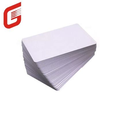 Cartão de PVC em branco de plástico personalizado CR80 Perfeito para negócios Nome Soluções de cartão inteligente