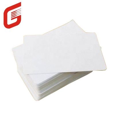 Cartão de PVC em branco de plástico personalizado CR80 Perfeito para negócios Nome Soluções de cartão inteligente