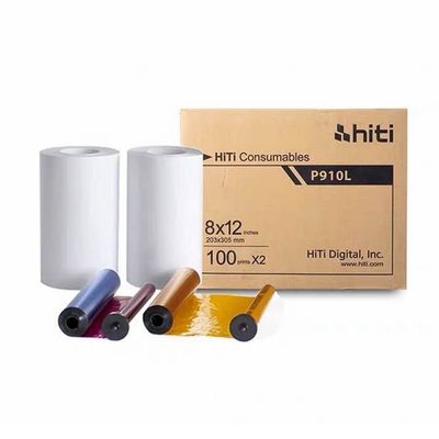 P910 Consumíveis de impressora fotográfica 8*12 Kit de papel e fita para resultados profissionais