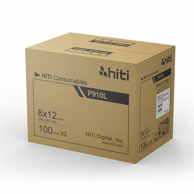 P910 Consumíveis de impressora fotográfica 8*12 Kit de papel e fita para resultados profissionais