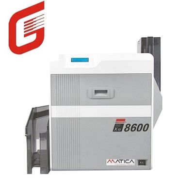 Matica EDIsecure XID8600 Impressora de cartão de identificação de dupla face de alta resolução para estoque