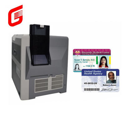 Resolução de impressão de 600 DPI Retransferência de dupla face ID Negócios RFID NFC Impressora de cartão IC SDK