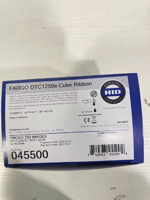 045500 YMCK Original Faixa para DTC1250e Business ID Impressora de Cartão IC