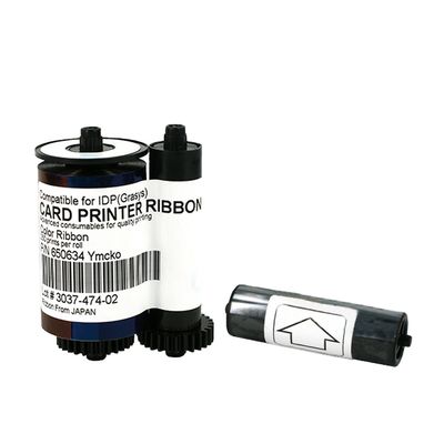 Excelente fita compatível 650634 YMCKO para impressora de cartão IDP Smart-30S 30D 50S 50D 50L