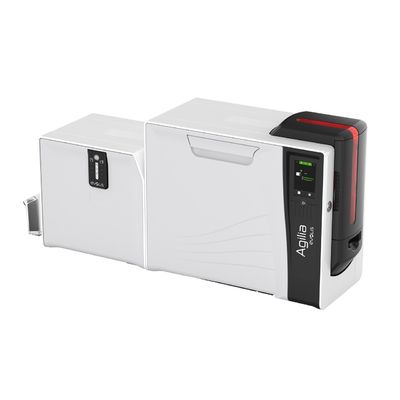 Evolis Agilia Retransfer de dois lados Smart Business Impressora de cartão de identificação Rfid Resolução 600 dpi
