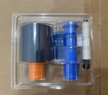 Largura 9mm Original Hid Fargo 45610 YMCKO Faixa de cores completas para DTC1500 500 impressões