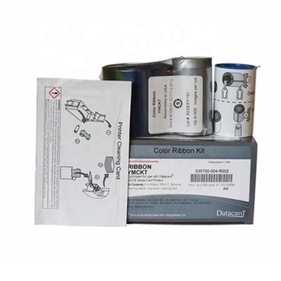 535700-004 R002 YMCKT Faixa de cores 500 Imagens para Datacard CD800 Impressora de cartão de identificação