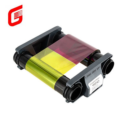 Evolis CBGR0100C Badgy100 / 200 YMCKO Faixa de cor 100 Impressões/Rolo COMPATÍVEL