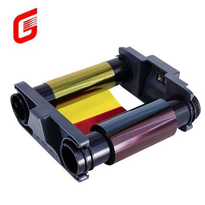 Evolis CBGR0100C Badgy100 / 200 YMCKO Faixa de cor 100 Impressões/Rolo COMPATÍVEL