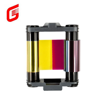 Evolis CBGR0100C Badgy100 / 200 YMCKO Faixa de cor 100 Impressões/Rolo COMPATÍVEL