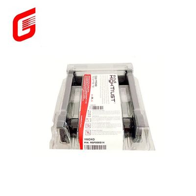 Evolis R5F008S14 YMCKO Faixa para Primacy Zenius Impressoras de cartões de identificação de PVC Substitua R5F008S140