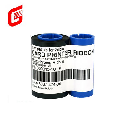 Zebra P330i Impressora 800015-101 fita monocromática preta compatível com material de nylon
