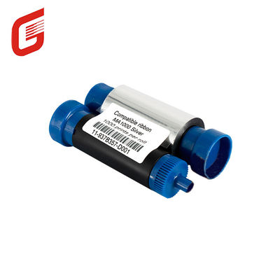 Impressoras de cartões Pronto Compatible MA1000K-Silver Ribbon para impressora Magicard Enduro