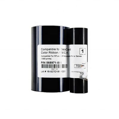 Datacard 568971 001 YMCK Faixa de cores e 568971 103 Retransfer Film para SR200 SR300 RP90 RP90
