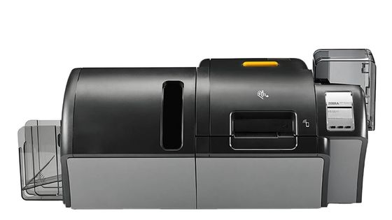 19 segundos Velocidade de impressão a cores Zebra ZXP Série 9 Impressora de cartão de identidade com laminação opcional
