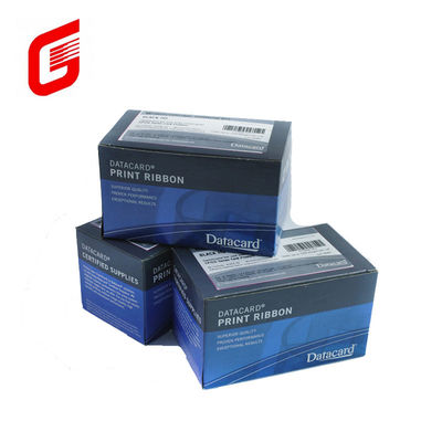 Cintas pretas Excelente fita de cartão de identificação para impressoras de CD da série CP Datacard 533000-053