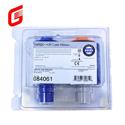 Fios de impressora HDP5000 YMCFK Fios fluorescentes anti-falsificação UV 084061