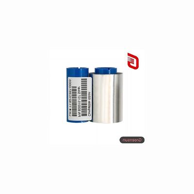 Compativel Zebra P310i P330i P430i Monocromática fita de prata 800015-107 para P300C P300F P420i P520i